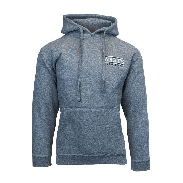 aggies utah state hoodie gray